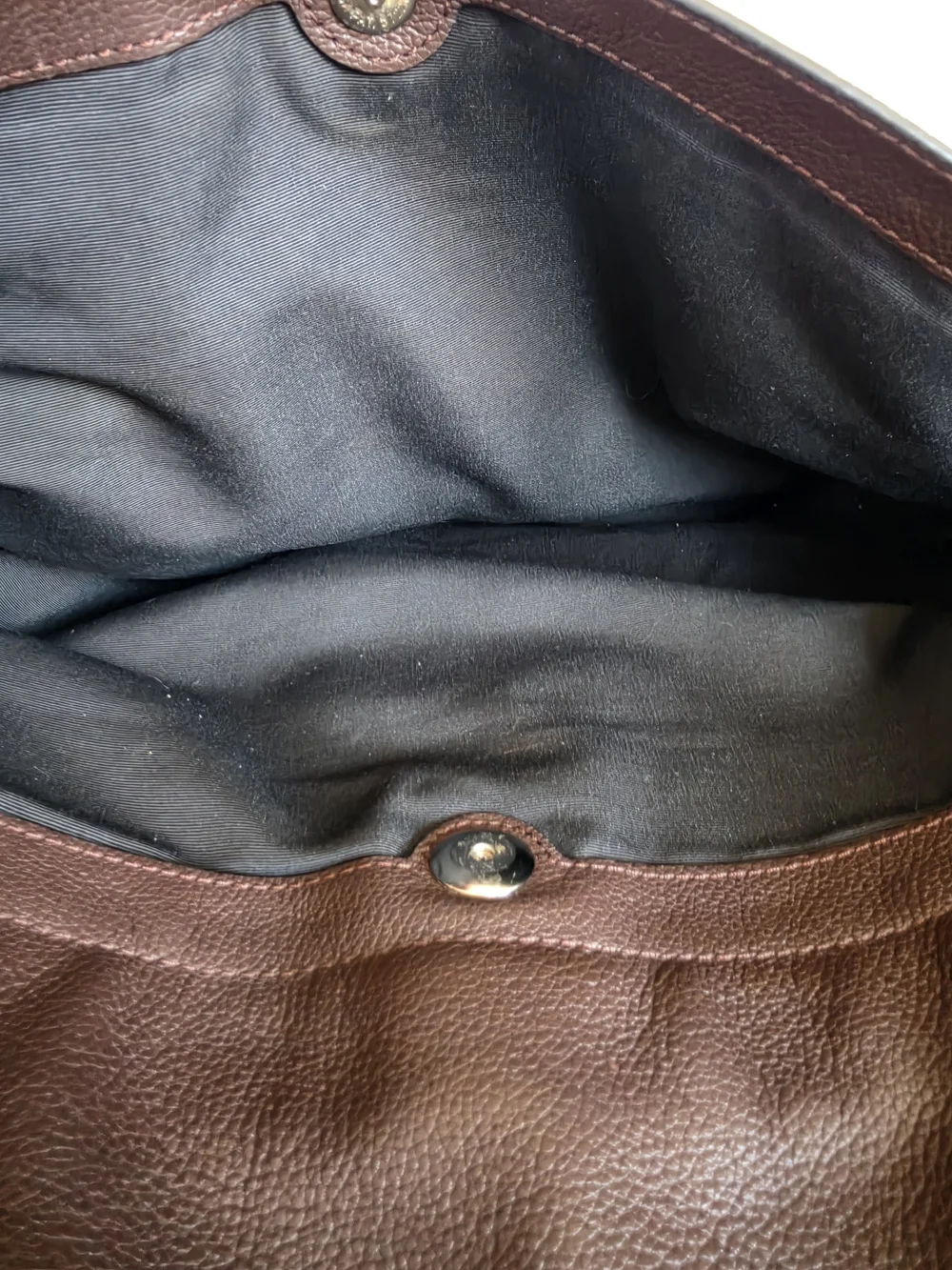 Coach Sullivan Messenger Crossbody Bag in dark brown cowhide leather